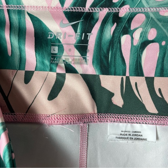 Nike‎ Dri Fit Palm Print Leggings - Picture 4 of 5